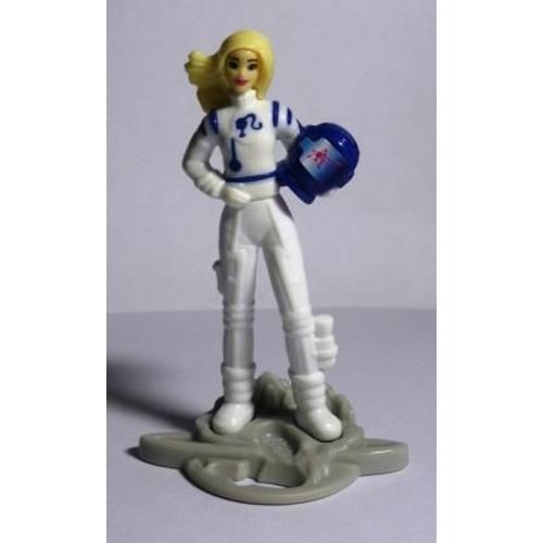 Figurine "Kinder" (2023) - Série: Barbie / N° 7 - Barbie Astronaute ( Vd415 / Vd 415 ) Avec Bpz