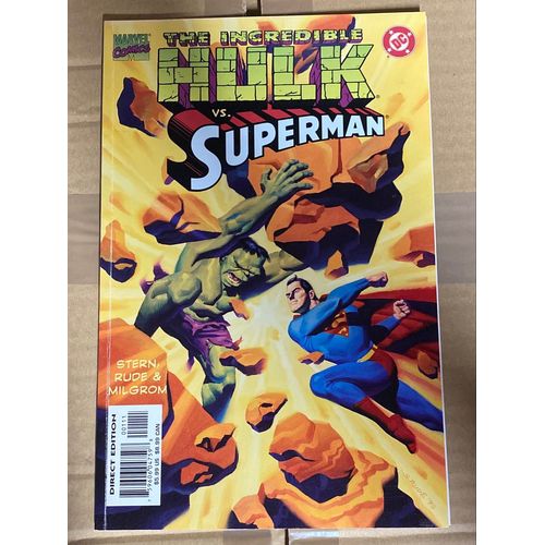 The Incredible Hulk Vs Superman Gn Marvel Comics