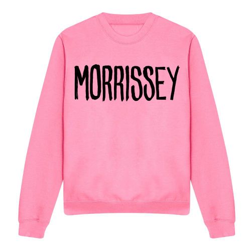 Morrissey Pink Sweatshirt Size S
