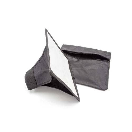 vhbw Diffuseur de flash softbox compatible avec Yongnuo YN560, YN467, YN468, YN460-II, YN465, YN460, YN565EX flash, appareil photo - plastique noir