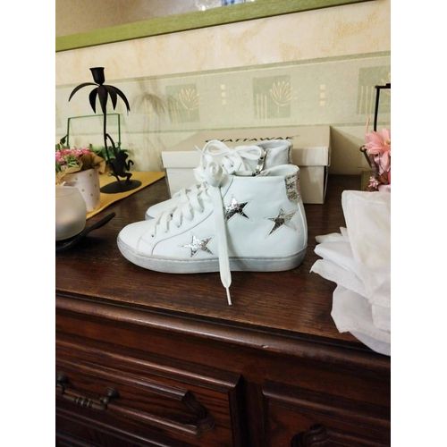 Baskets Converse Chattawak Blanches Étoile 36