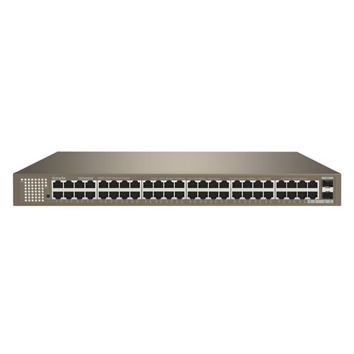 Tenda Switch di Rete Non Gestito 50 Porte Gigabit Montaggio Rack Grigio TEG1050F