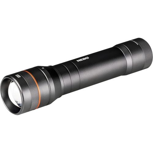 BAERTMY-Newton 1500-Lampe Torche-Lampe De Poche Étanche À Led-Alimentation Par Piles Aa Avec Base Magnétique