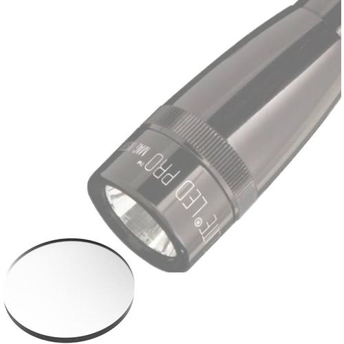 BAERTMY-Gl3 Lentille En Verre Trempé Pour Lampe De Poche Mini Maglite Mini Mag Remplacement Mise À Niveau Modèle Aa, 22 Mm De Diameter