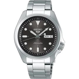 Chenquansarl-Hommes Analogique Automatique Montre Avec Bracelet En Acier Inoxydable Srpe51k1