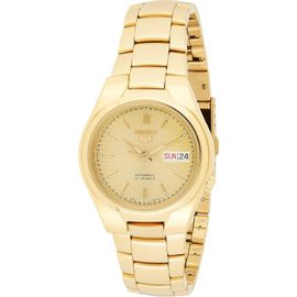Chenquansarl-Hommes Analogique M¿¿Canique Montre Avec Bracelet En Or Serti Snk610