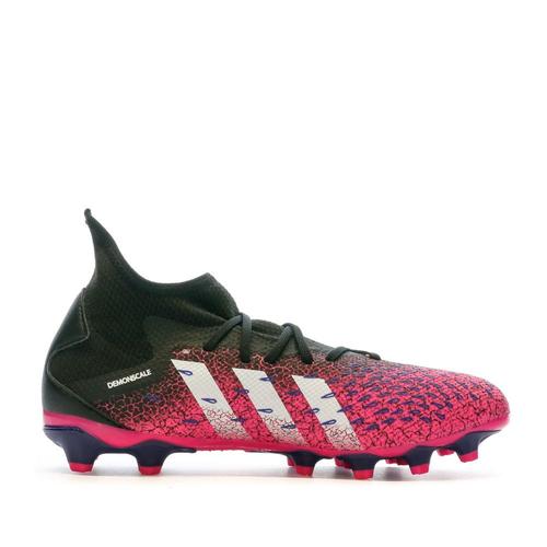 Chaussures De Football Noire/Rose Homme Adidas Predator Freak - 43 1/3