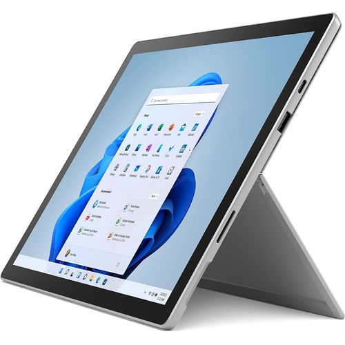 ChenQuanSarl-Surface Pro 7+ Ordinateur Portable (Windows 11, Écran Tactile 12.3, 8 Go Ram, 128 Go Ssd, Intel Core I5, Platine)