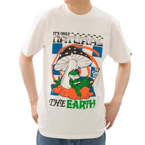 T-Shirt Blanc Homme Vans Eco Positivity