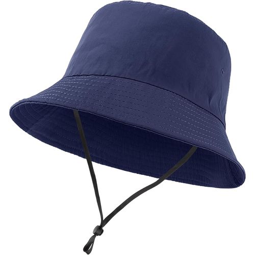 Wagner-Chapeau Bob Pour Homme-Large Xl/Xxl/Xxxl Chapeau De Pêcheur À Séchage Rapide Protection Solaire Pliable Réglable Avec Mentonnière Pour Les Voyages Et L'extérieur
