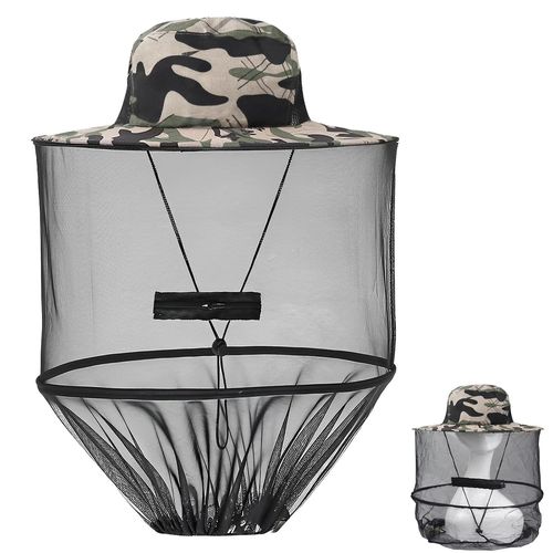 Wagner-Casquette Anti-Moustique Homme Femme,Chapeau De Apiculteurs Extérieur Avec Voile Pour La Pêche Camping L'alpinisme Randonnéesde