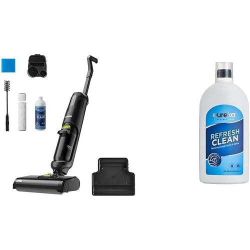 wagner-Bundle Of New400 Aspirateur Laveur Sans Fil Pour Sols Durs Avec Solution Nettoyante 1000 Ml,Aspirateur Balai Sans Fil Sec Et Humide Avec Détergent De 1L,Aspirateur Laveur Eau Et Poussière