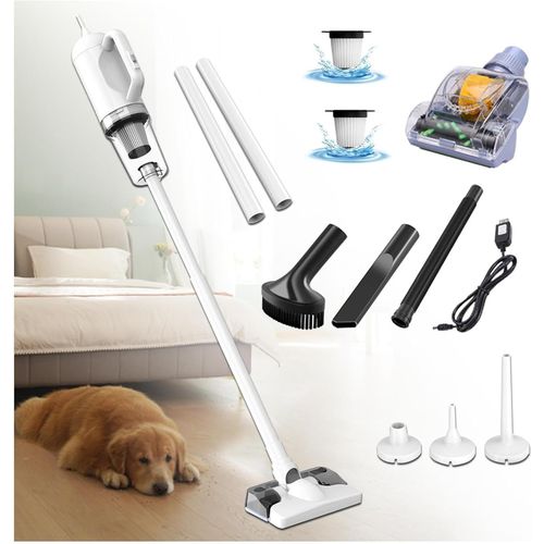 wagner-Aspirateur Balai Laveur Sans Fil 5 En 1 Compact-Léger,35Min Autonomie,Balai Vapeur Sans Fil Pour Sol Dur Tapis Poils D'Animaux Voiture