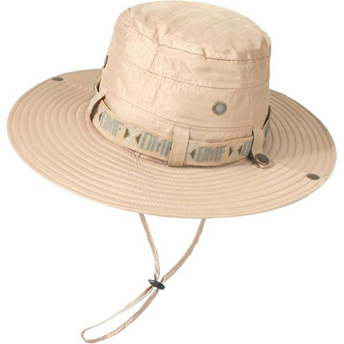 Wagner-Chapeau Anti Uv Homme Femme,Large Bord Chapeau Soleil D'extérieur,Ajustables Pliable Casquette De Pêche Respirant Jungle Bucket Hat Pour Randonnée Camping Safari