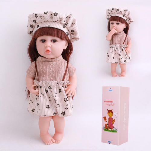wagner-Poupée Reborn Fille Réaliste 30Cm Poupées Bébé Entièrement En Silicone,¿ Poupee Reborn Ressemble À Un Vrai Bébé¿Livré Avec Vêtements ¿ (Ann)