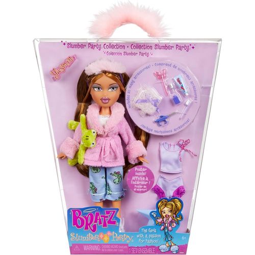 wagner-Slumber Party-Poupée Mannequin Yasmin-Avec 2 Pyjamas,Peluche Et Accessoires-Convient Aux Enfants Et Aux Collectionneurs