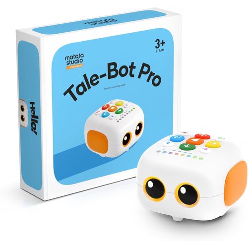 wagner-Robot Programmable Enfant 3-5 Ans,Tale-Bot Pro Jouets Robots De Codage Intelligent Pour L'Apprentissage Précoce De Programmation Kit Robot Électronique Interactif Jouets Éducatifs Stem