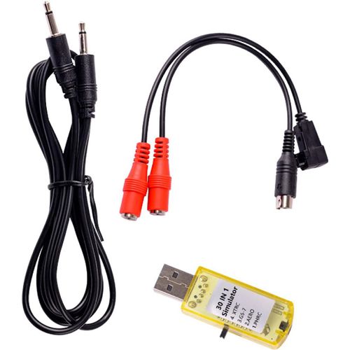 wagner-Simulateur Usb 30 En 1 Avec Kit De Câbles Pour G7 Phoenix 5.0 Aerofly Vrc Fpv Racing Drone Rc Quadcopter