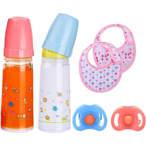 wagner-Accessoires Pour Poupées-Biberon Magique,Tétine,Bavoir Bébé-Convient Aux Enfants De Plus De 3 Ans