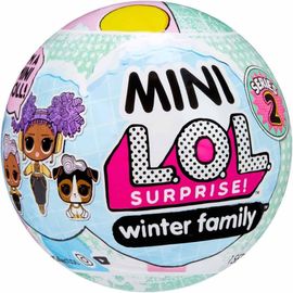 wagner-Lol Surprise Omg Mini Family Collection-Assortiment Aléatoire-Réplique Miniature De Poupée Mannequin Avec La Petite S?ur,1 Animal & Tenue-Coffret Réutilisable-Dès 4 Ans +