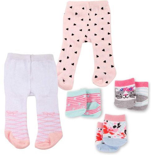 wagner-3403230 Ensemble De Poupée Chic Feet-Taille De Vêtements De Poupée. S-Ensemble Vêtements Et Accessoires 8 Pièces Pour Poupées 30-33 Cm