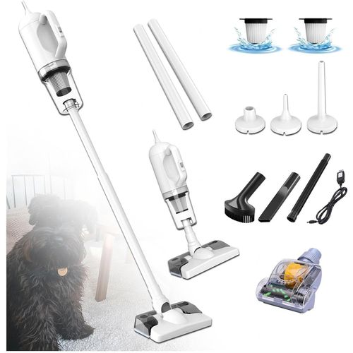 wagner-Aspirateur Balai Laveur Sans Fil 5 En 1 Compact-Léger,35Min Autonomie,Aspirateur Sans Fil Puissant Pour Voiture,Maison,Bureaux,Poils D'Animaux
