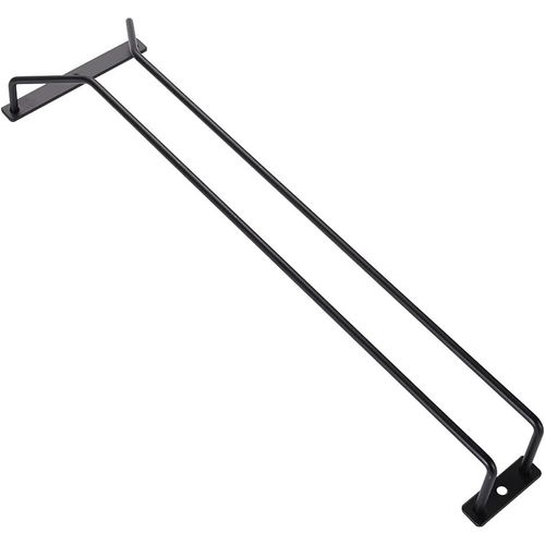 Chenquansarl-Range-Verres À Vin Avec Pieds - À Placer Sous Létagère, Pour Cuisine Ou Bar - Noir (40,5 Cm)