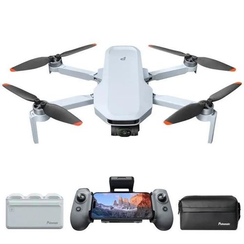 Drone - Potensic - Atom 2 - Fly More Combo - Caméra Hd/4k - Gps Intégré - Autonomie De 15-25 Minutes - Portée De 300 Mètres-Potensic