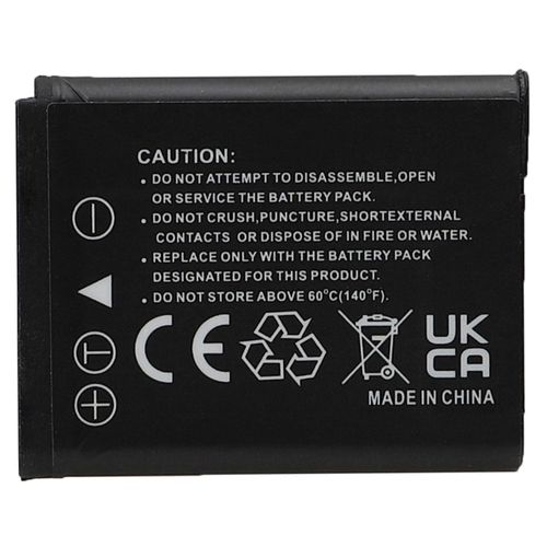 Batterie EXTENSILO 2x compatible avec l'appareil photo Nikon Coolpix S3200, S3100, S4100, S3300, S4150, S33, S32, S3700, S3600, S3400, S3500 (700 mAh, 3.7 V, Li-Ion)