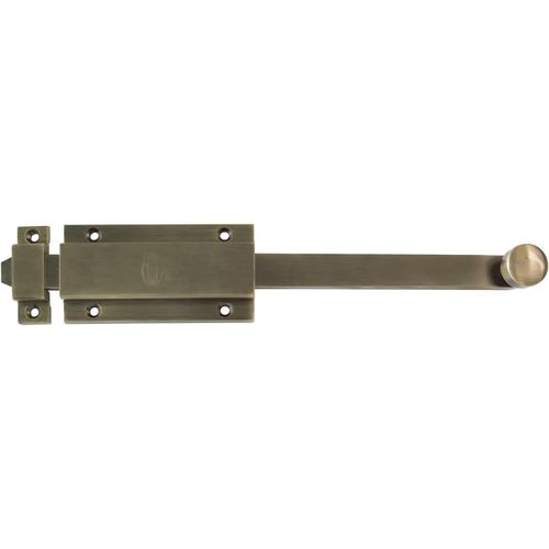 ChenQuanSarl-Verrou À Plaque Pour Portes | Design Moderne | Installation Facile | Laiton Résistant À La Corrosion | ensions 250 X 48 Mm | Utilisation Polyvalente, Chromé Mat, 400 Mm, Laiton
