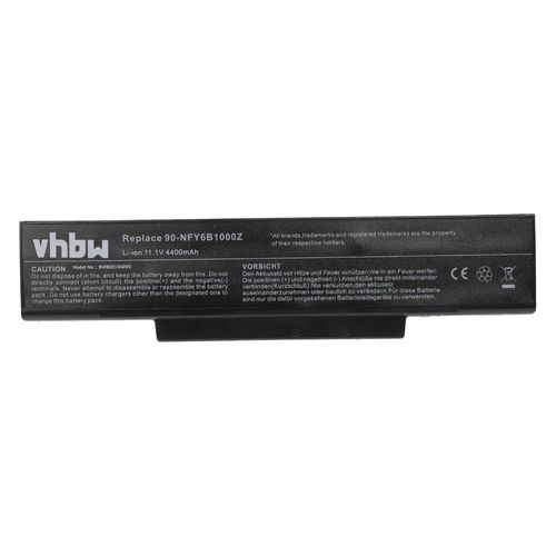 Batterie Vhbw Compatible Avec Les Ordinateurs Portables Msi Megabook Gx730x, Gx675, Gx730, Gx720x, Gx720, Gx640, Gx677, Gx677x, Gx675x, Gx640x (4400 Mah, 11,1 V, Li-Ion)