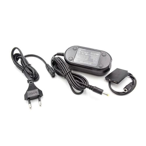 Adaptateur secteur vhbw compatible avec l'appareil photo Nikon Coolpix S4100, S3600, S4150, S5200, S4300, S5300, appareil photo numérique + coupleur CC (en remplacement de Nikon EP-62G), 2m