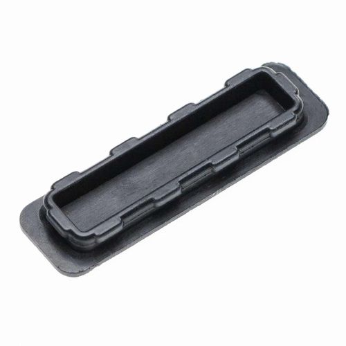Couvercle inférieur vhbw compatible avec l'appareil photo Nikon D7100, Reflex numérique - Pièce de rechange sur mesure, Caoutchouc antidérapant, noir