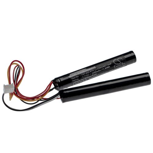 Batterie vhbw compatible avec Crestron TST-600, TST-602 Wireless Touchpad (3200 mAh, 3,7 V, Li-Ion)