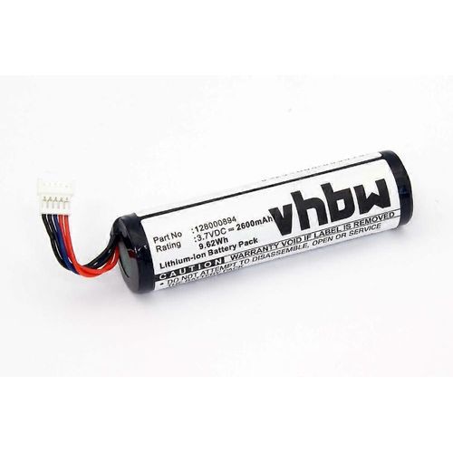 Batterie vhbw compatible avec Datalogic Gryphon GBT4430, GBT4100-HC, GBT4400, GBT4130, GBT4100-BK GBT4100 lecteur de codes-barres POS (2600 mAh, 3,7 V, Li-Ion)