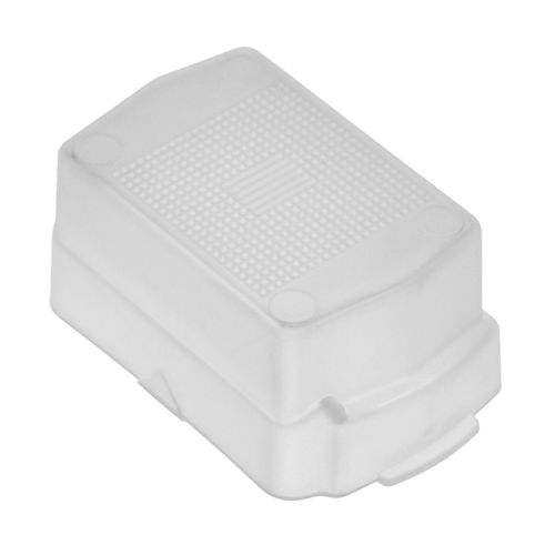 Diffuseur de flash VHBW Compatible avec Nikon SB-800, SB-80DX, SB-50DX, Appareil photo - Plastique blanc, transparent
