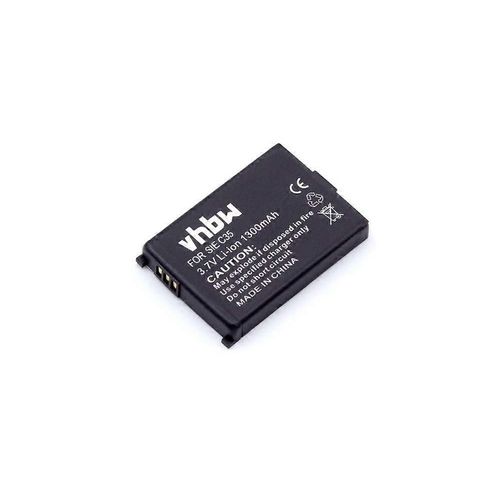 Batterie vhbw compatible avec Siemens Gigaset SL30, Active M, M1, SL3501, M1 Téléphone fixe professionnel sans fil (1300 mAh, 3,7 V, Li-Ion)