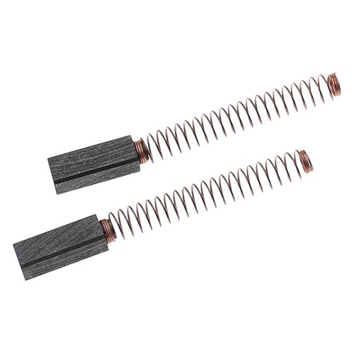 Balais de charbon vhbw 2x compatible avec KitchenAid 5KSM150PSBBZ4, 5KSM150PSBBY4, 5KSM150PSBBX4, 5KSM150PSBBW4 Robot culinaire, batteur sur socle + ressort