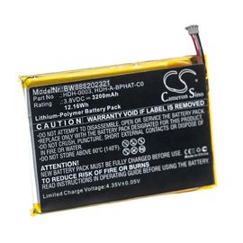 Batterie Vhbw Compatible Avec Nintendo Switch Lite, Console De Jeu Lite Ns (3200 Mah, 3.8 V, Li-Polymer)