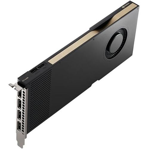 ChenQuanSarl-Quadro Rtx A4000 16 Go Gddr6 4X Displayport, Support D'Extension, Carte Graphique Professionnelle Pcie Express, Pr En Charge 8K (Renouvelé)