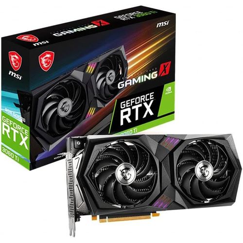 ChenQuanSarl-Geforce Rtx 3060 Ti Gaming X 8G Lhr Nvidia 8 Go Gddr6 Carte Graphique Noir
