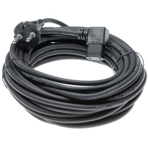 Câble d'alimentation vhbw compatible avec Kirby G3, G4, G5, G6, G7 Ultimate, G8 Diamond, Avalir 2, G10 Sentria, aspirateur Avalir - câble de 10 m, câble de connexion