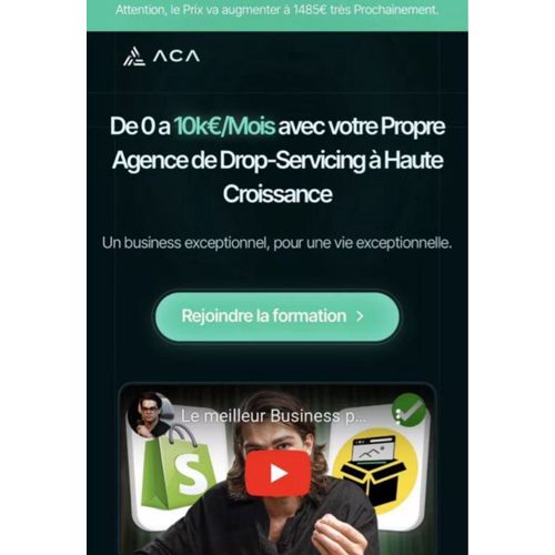 Formation Drop Servicing | Aca Agency