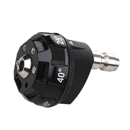 Buse de pulvérisation pour nettoyeur haute pression, 6 en 1, changement rapide et réglable, embouts de connexion 1/4 pouces, 4000 PSI pour nettoyeur haute pression