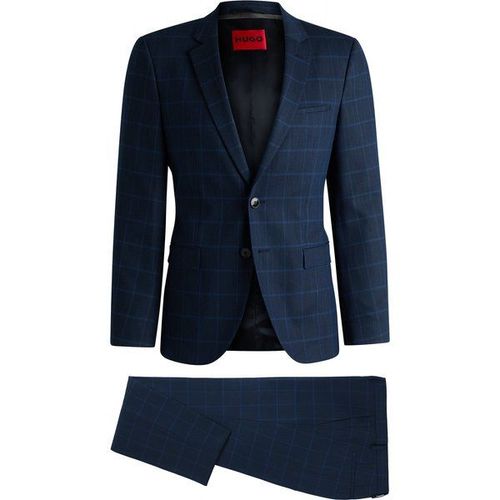 Costume Extra Slim En Tissu Stretch À Carreaux46,48,50,54,56