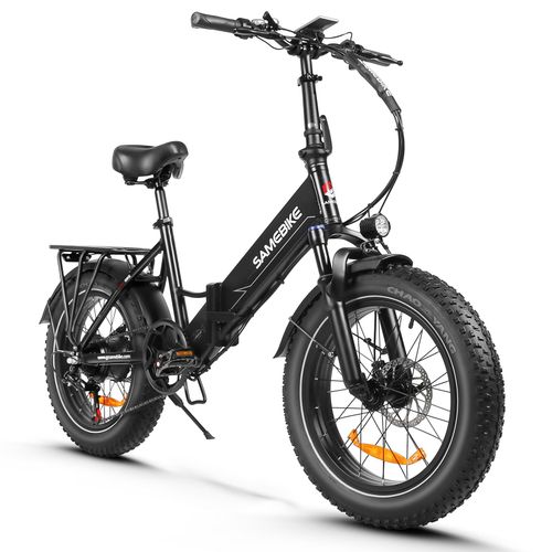 Vélo Électrique Pliable De Ville Samebike Lotdm200-Ii 750w 40km/H 80km 20" + Carte Nfc - Noir