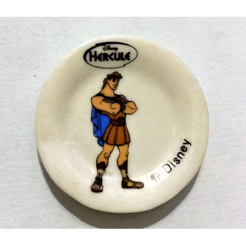 Fève Assiette Disney Hercule
