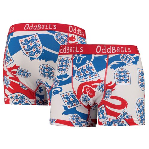 Boxer Angleterre Three Lions - Blanc - Homme
