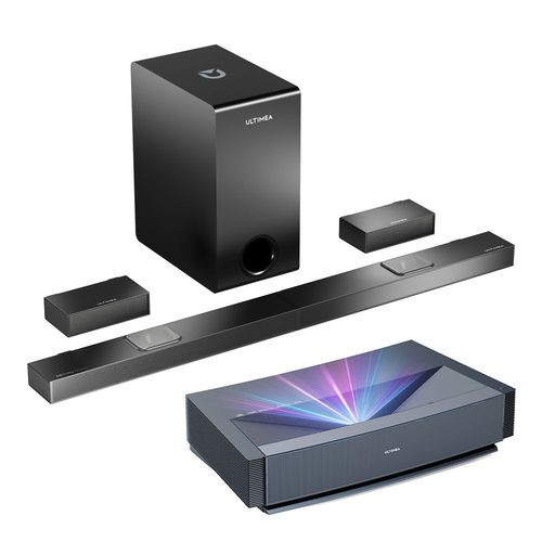Projecteur laser Ultimea Thor T60 4K 4000 ANSI + barre de son Nova S80 5.1.2 canaux