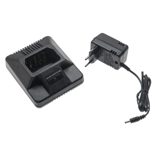 Chargeur vhbw compatible avec la radio Motorola GP600, GP88, GP300 - station de charge + adaptateur secteur, 12V, 0.2A